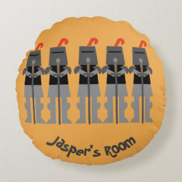 Almofada Redonda Cavalos