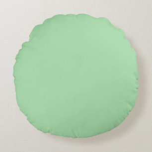 Almofada Redonda Celadon Cor Fundo Leve Pasta Verde Jade