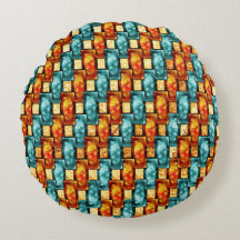 Chapas retangulares esculpidas e manchadas, ciano 