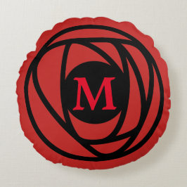 Almofada Redonda Charles Rennie Mackintosh Arts & Artesanato