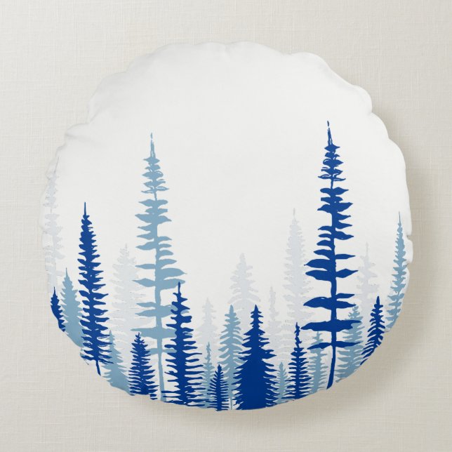 Almofada Redonda Charme EverBlue (Frente)