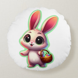 Almofada Redonda Chaveiro acrílico