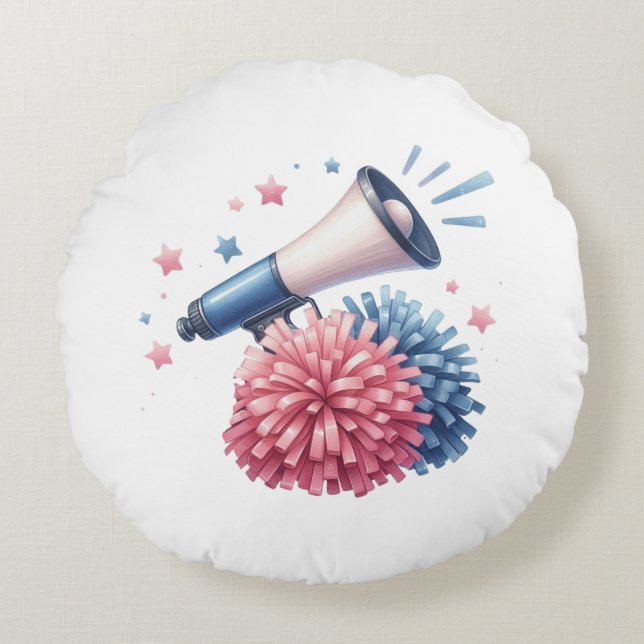 Almofada Redonda Cheerleader (Frente)