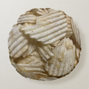 Almofada Redonda Chips de batata