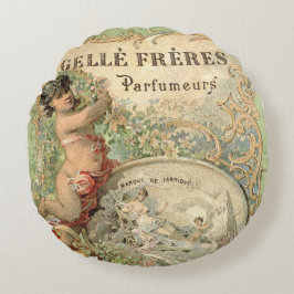 Almofada Redonda Chique Rococo Travesseiros decorativos Decor