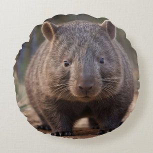 Almofada Redonda Chubby The Australian Wombat,