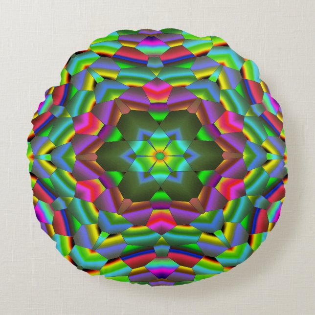 Almofada Redonda Circus Star.... (Frente)