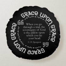 Citações customizáveis do travesseiro w/Spurgeon