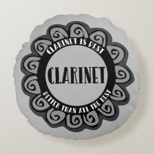 Almofada Redonda Clarinet É Melhor