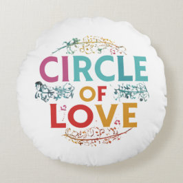 Almofada Redonda Claro, aqui está uma imagem para um design travess