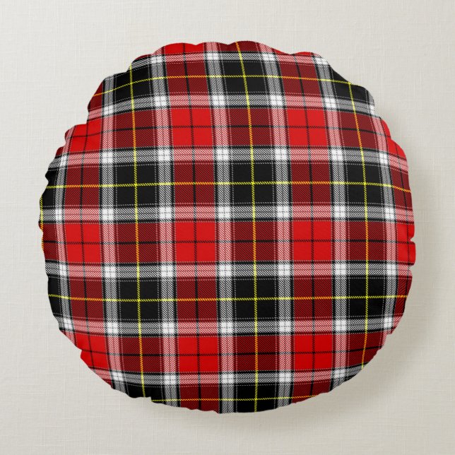 ALMOFADA REDONDA CLASSIC TARTAN (Frente)