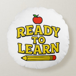 Almofada Redonda Classroom, Dorm, Teacher Lounge Decor