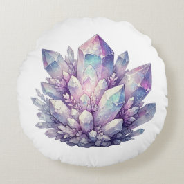 Almofada Redonda Cluster Pastel Quartz