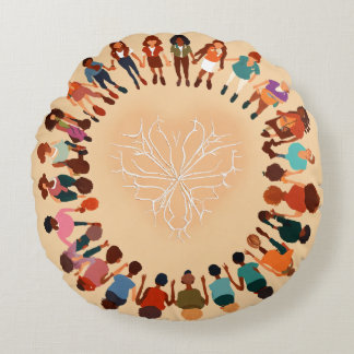 Almofada Redonda Cobrir de Cushion do Designer