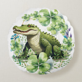Almofada Redonda cocodrillo