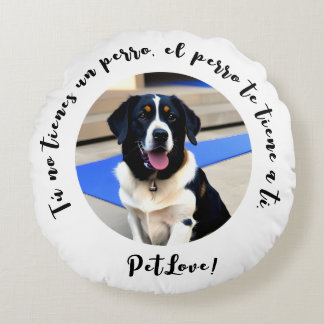 Almofada Redonda Cojin Perruno