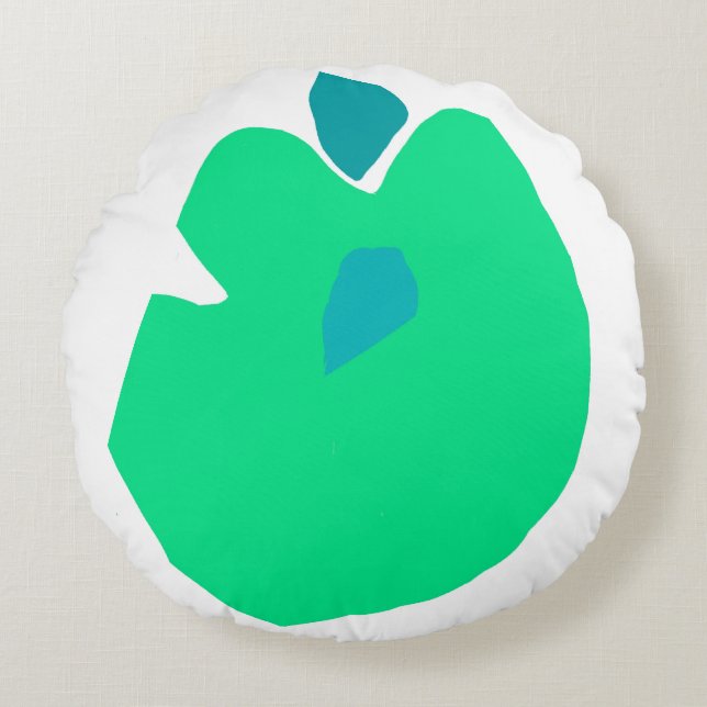 Almofada Redonda Cojín Redondo Mint Travesseiro redondo (Frente)