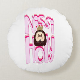 Almofada Redonda Cojín redondo Nissi Holy