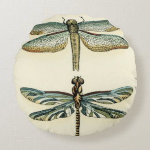 Almofada Redonda Coleção de Dragonfly por Chariklia Zarris