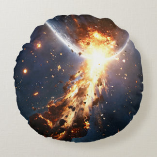 Almofada Redonda Coleção de Travesseiros de Elegância de Luxo