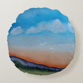 Almofada Redonda Colinas Graceful Gloing