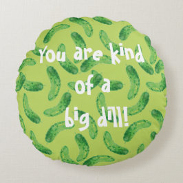 Almofada Redonda Coloque-Me Rico!