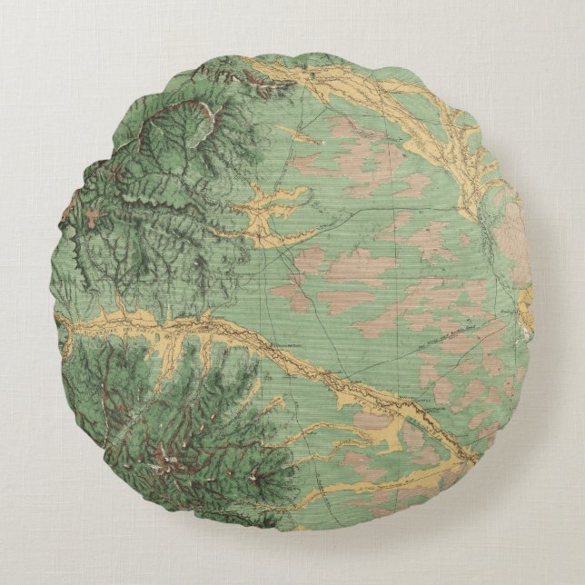 Almofada Redonda Colorado 7 (Frente)