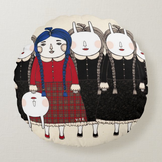 Almofada Redonda Começando 2013 (Frente)