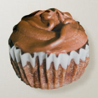 Comida de Cupcake de chocolate Fotografia