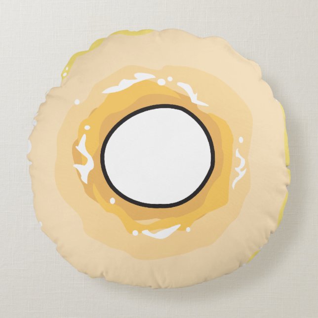 Almofada Redonda Comida para Thwing_Dreaming de Rosquinha_Totalment (Frente)