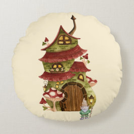 Almofada Redonda Conheça o Toadstool!