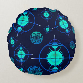 Almofada Redonda Connected Minds Pattern 2