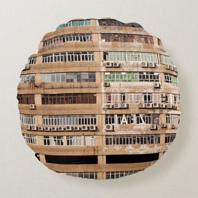 ALMOFADA REDONDA CONSTRUÇÃO DE CONCRETOS MARCADOS (Frente)