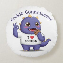 Almofada Redonda Cookie Connoisseur
