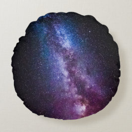 Almofada Redonda Cores brilhantes Via Látea