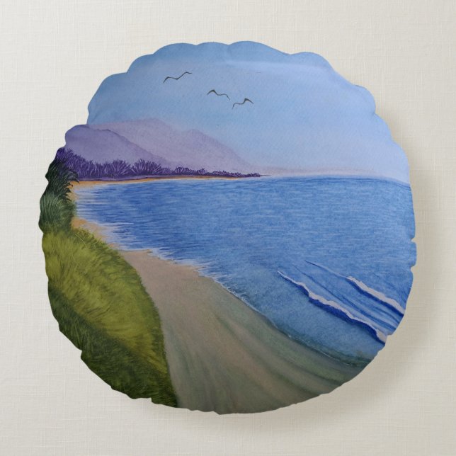 Almofada Redonda Costa de Carpenteria (Frente)