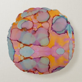 Almofada Redonda Cotton Candy Mirage