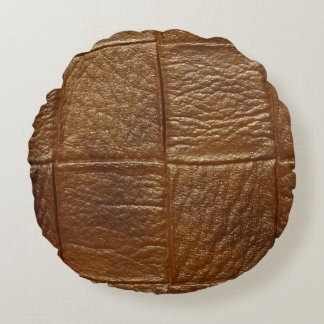 Almofada Redonda couro