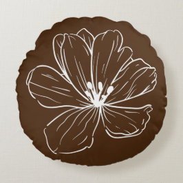 Almofada Redonda Coussin décoratif rond (40,6 cm) 