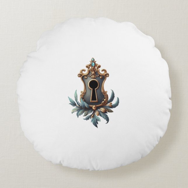 Almofada Redonda coussin serrure (Frente)
