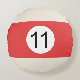 Almofada Redonda Coussins Ronds Boule de Billard #11
