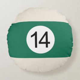 Almofada Redonda Coussins Ronds Boule de Billard #14