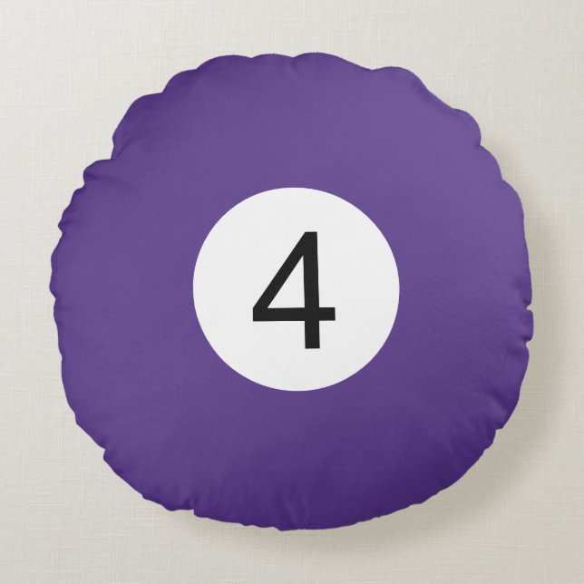 Almofada Redonda Coussins Ronds Boule de Billard #4 (Frente)