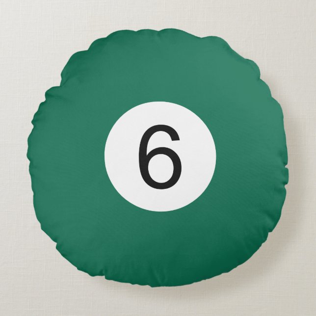 Almofada Redonda Coussins Ronds Boule de Billard #6 (Frente)