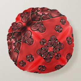 Almofada Redonda Cranberry Bazaar 
