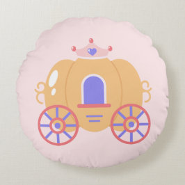 Almofada Redonda Crown & Carriage Buggy Accent