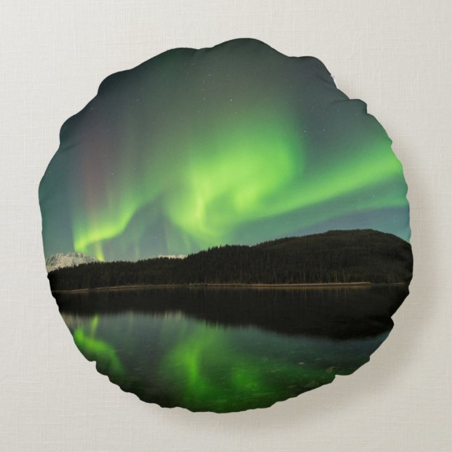 Almofada Redonda Curling Aurora (Verso)