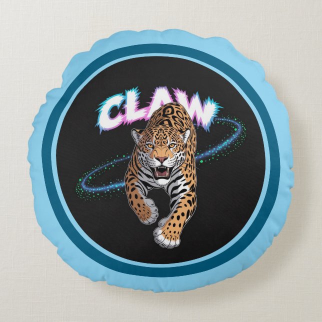 Almofada Redonda Cushion Instinct Leopard (Frente)