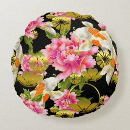 Almofada Redonda Cushion japonês Zabuton de 16"