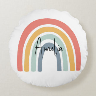 Almofada Redonda Custom Name